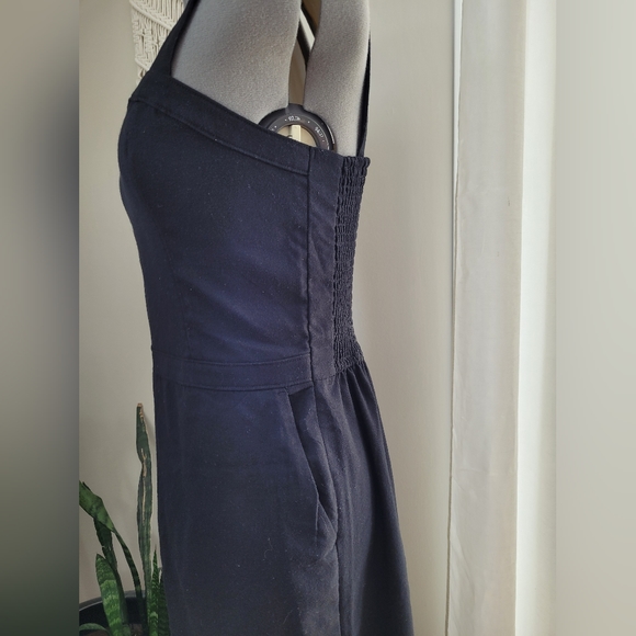 Abercrombie & Fitch Navy Jumpsuit size large & tall - Picture 4 of 9